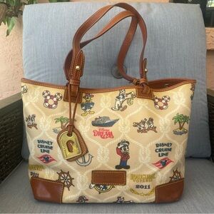 Disney Dooney & Bourke Tote Dream Cruise Line 2011 Limited edition Disney Bag